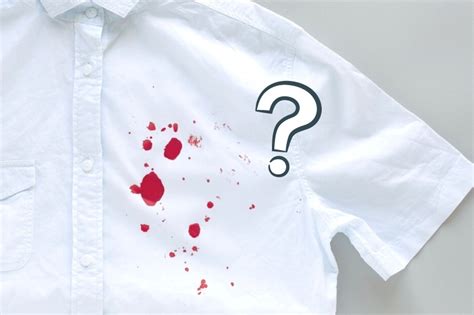 can you get fake blood out of white clothes|Removing Blood Stains: A Step.